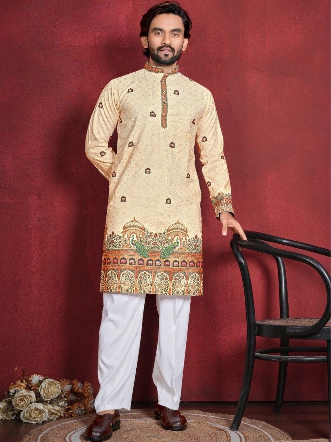 CHARLOTTE GRACIOUS Men Kurta
