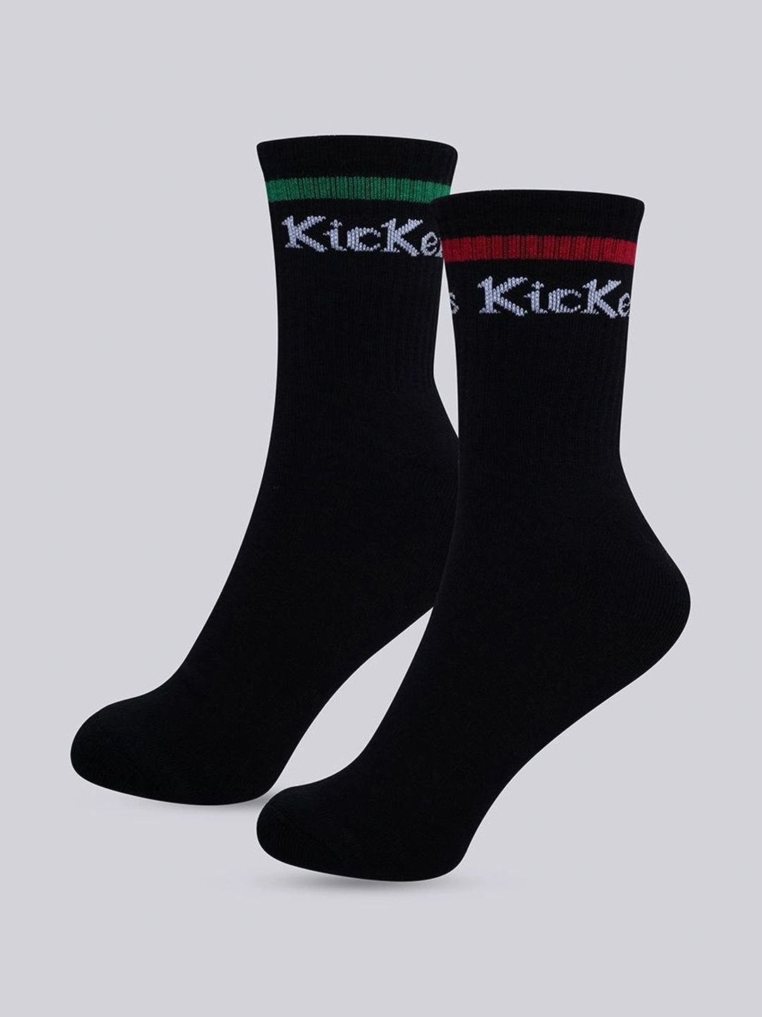 Kickers Men Microfiber Striped Above Ankle Socks