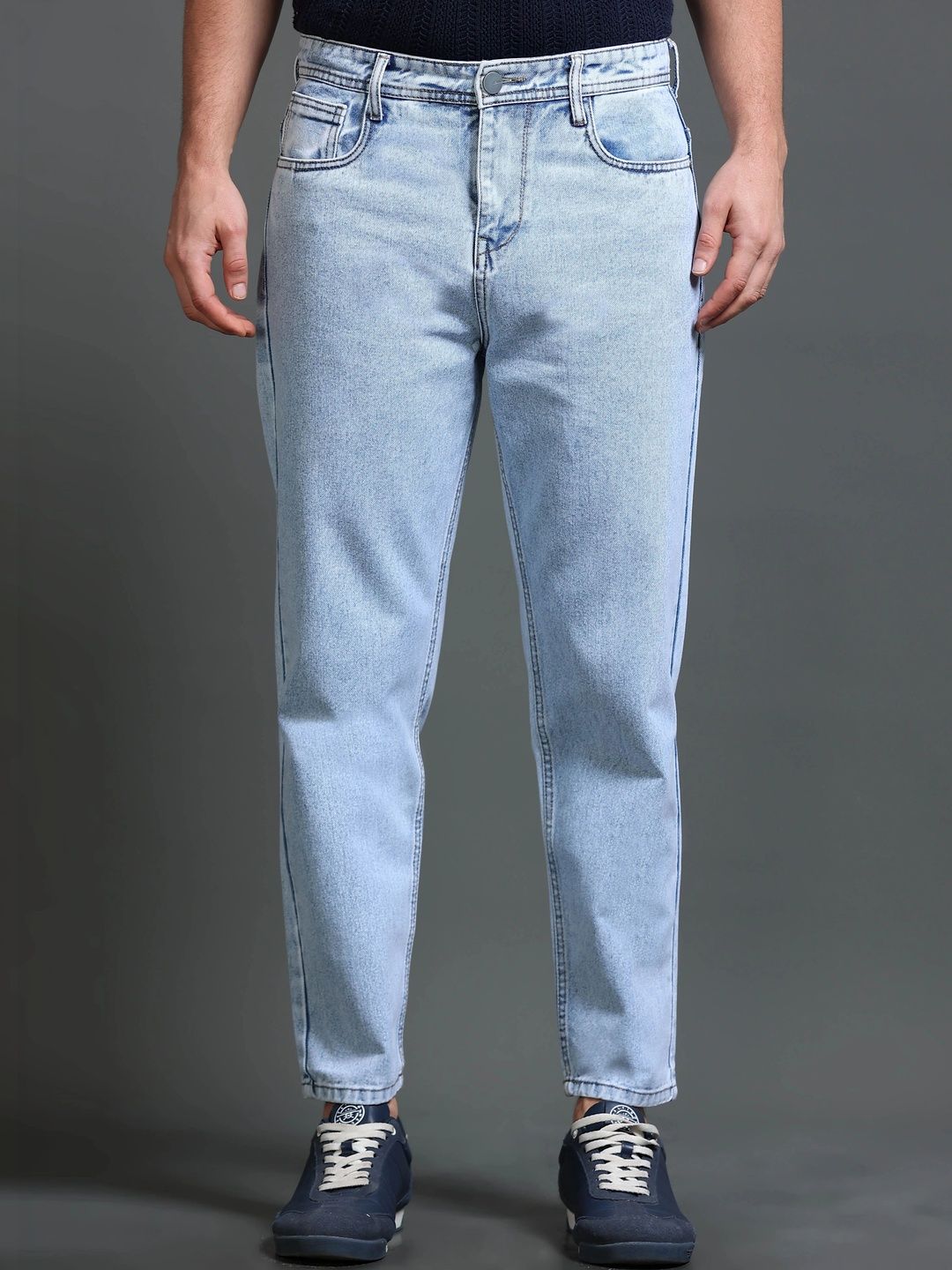 Kolor Fusion Men Loose Mid-Rise Light Fade Jeans