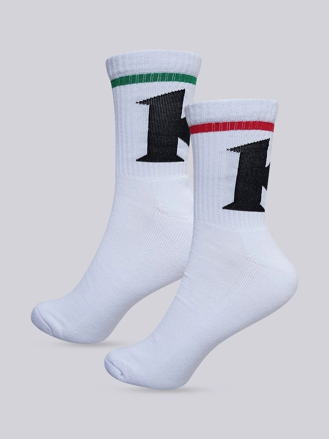 Kickers Men Microfiber Patterned Above Ankle Socks