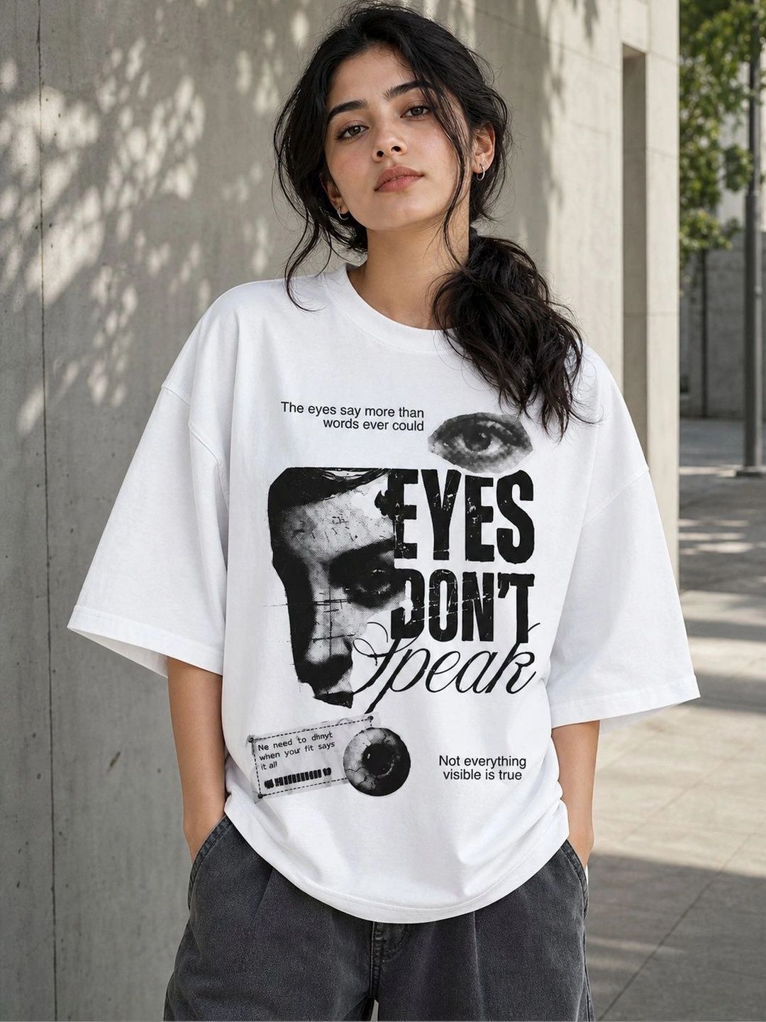 TeeVybe Women Printed T-shirt