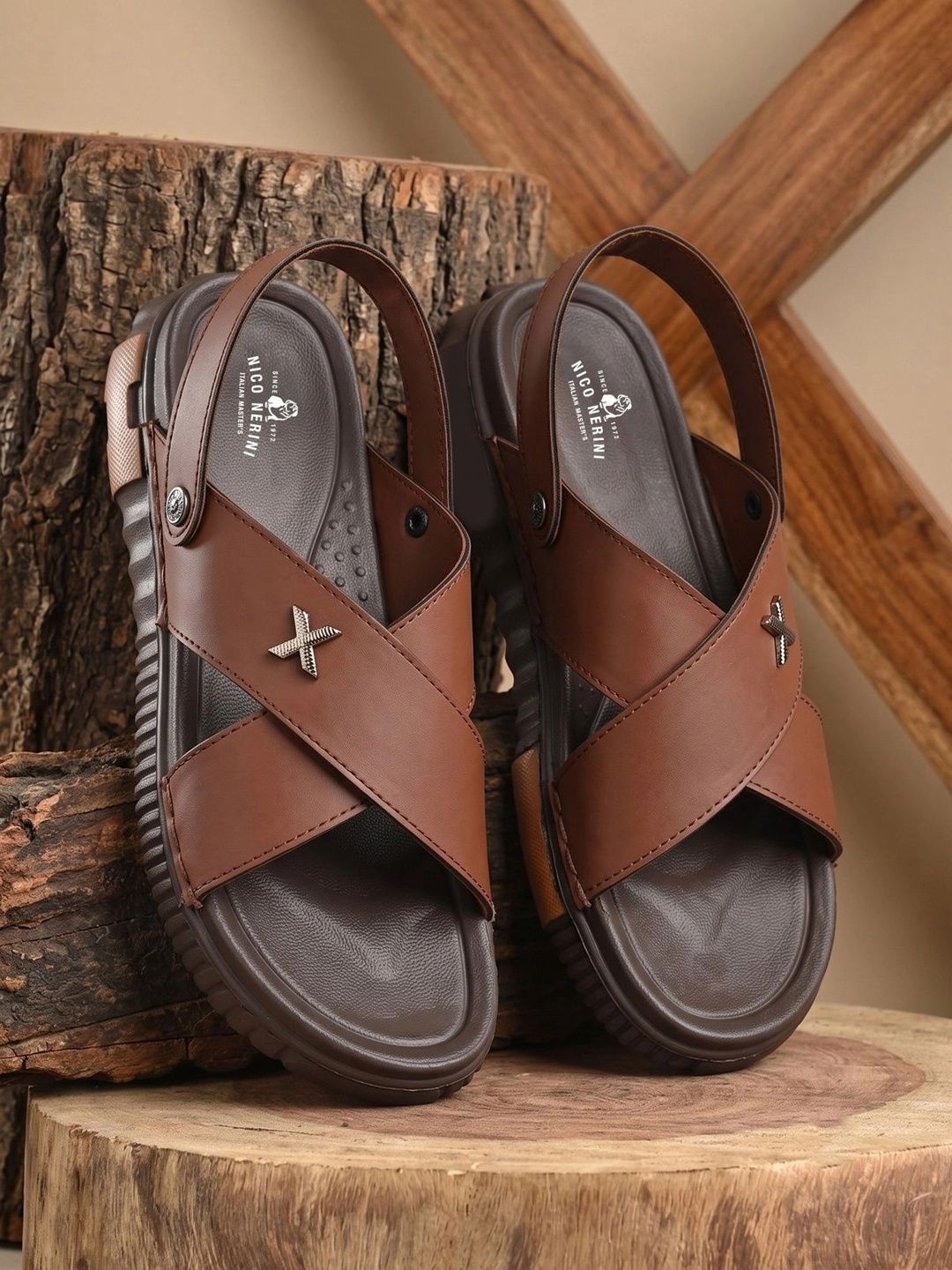 NICO NERINI Men Shoe-Style Sandals