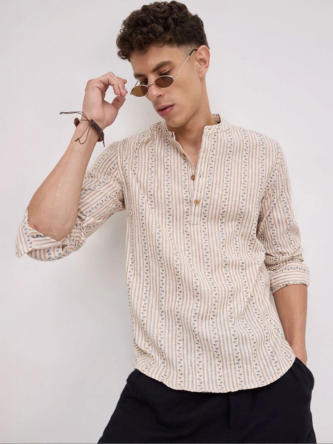 VASTRADO Men Printed Kurta