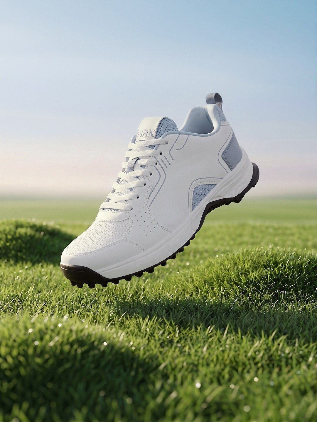 HRX by Hrithik Roshan Men Mesh Cricket Non-Marking Shoes
