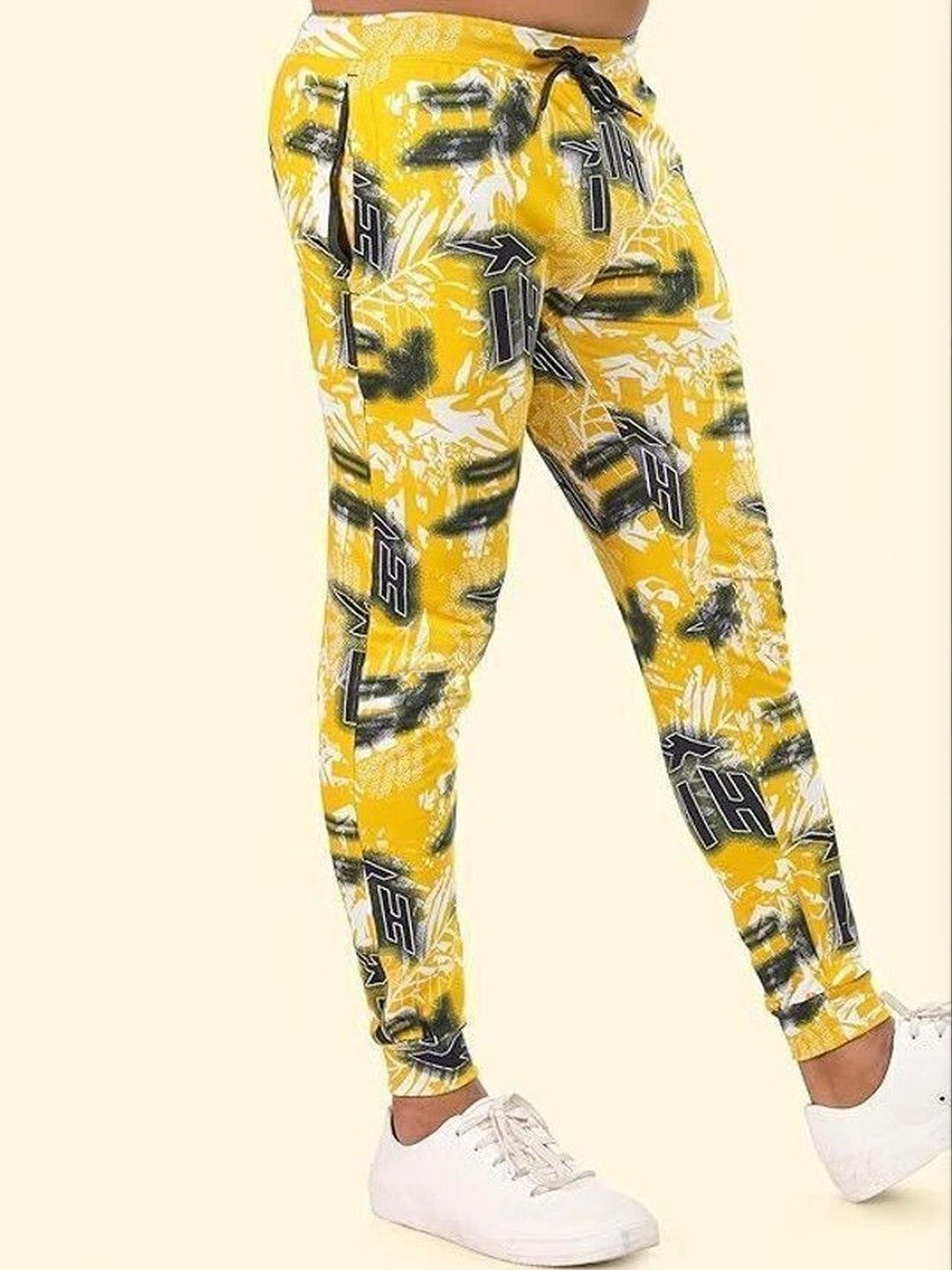24 Street Men Jogger Mid-Rise Printed Jeans