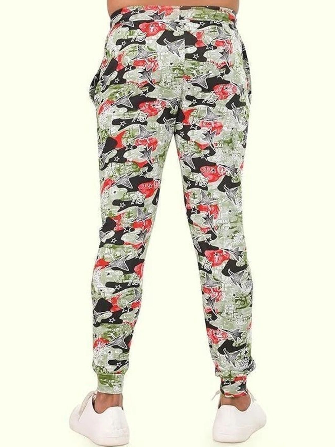 24 Street Men Jogger Mid-Rise Printed Jeans