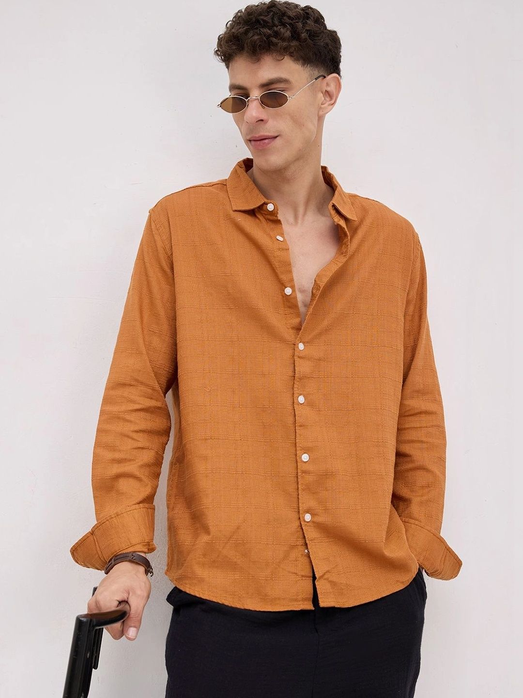 VASTRADO Men Classic Slim Fit Casual Shirt