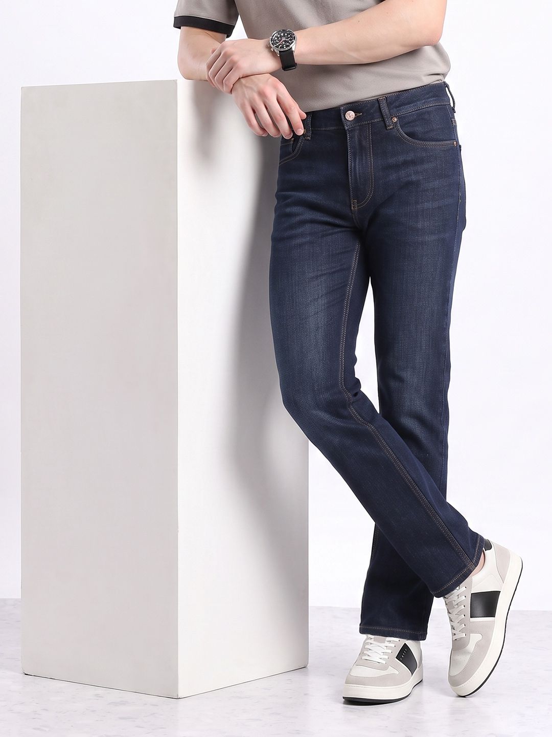 Aeropostale Men Slim Straight Stretchable Jeans
