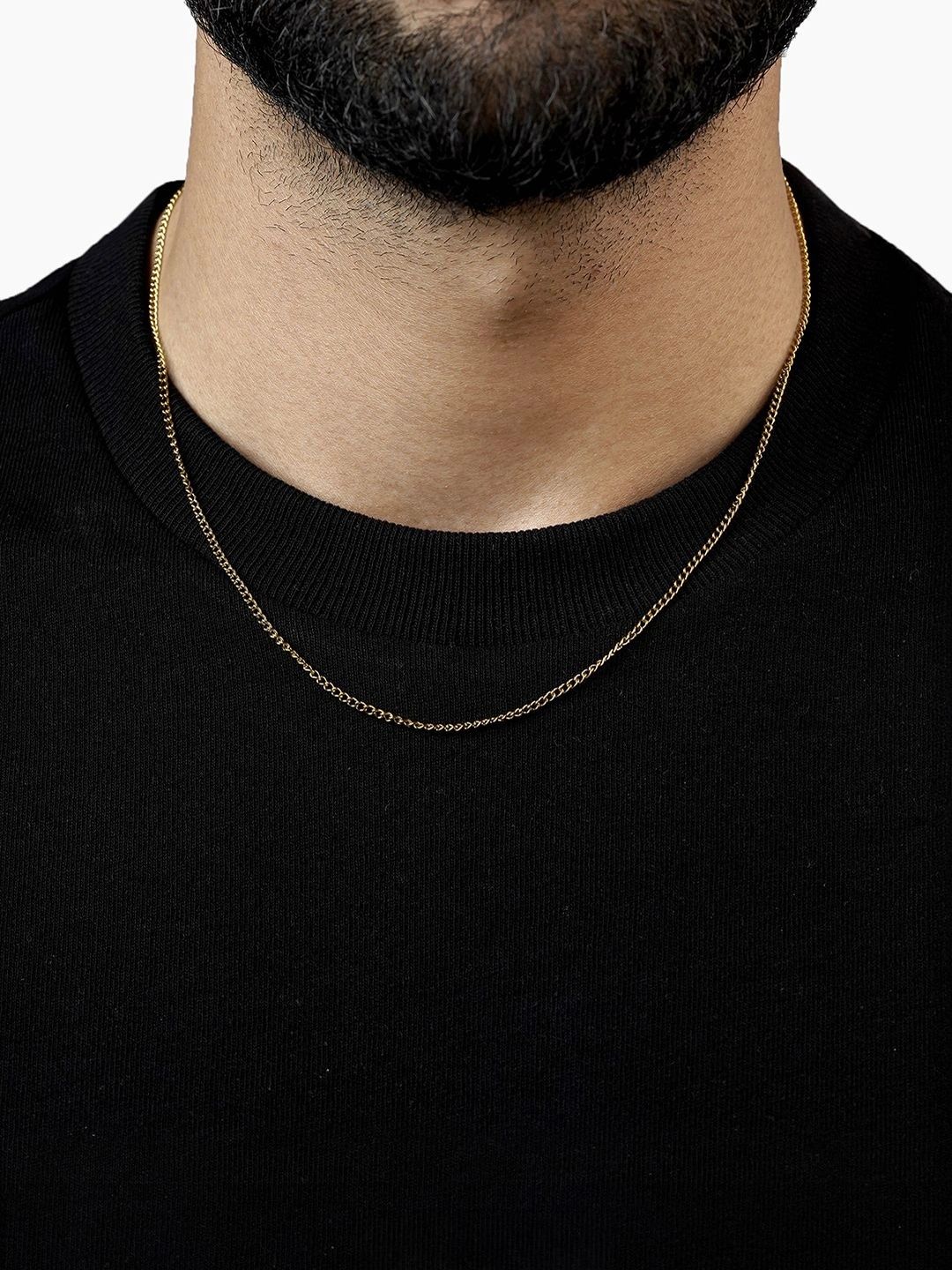 SWASHAA Men Gold-Plated Chain