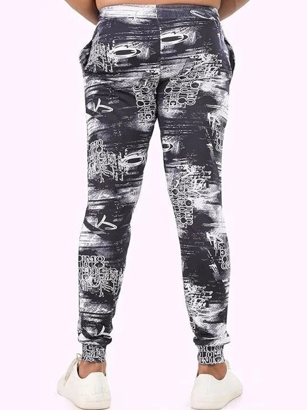 24 Street Men Jogger Mid-Rise Printed Jeans