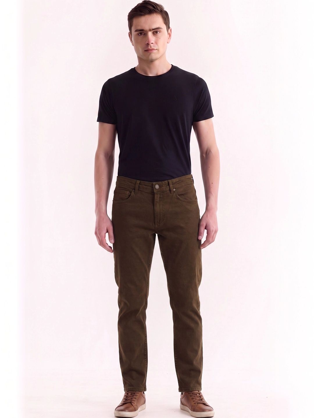 DAGERRFLY Men Slim Fit Mid-Rise Jeans