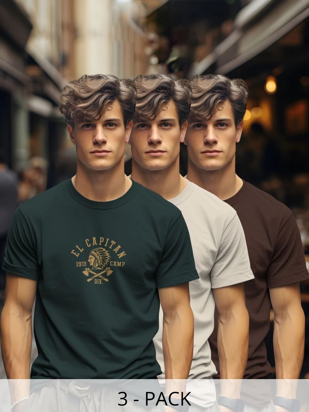 BULLMER Men 3 Printed T-shirt