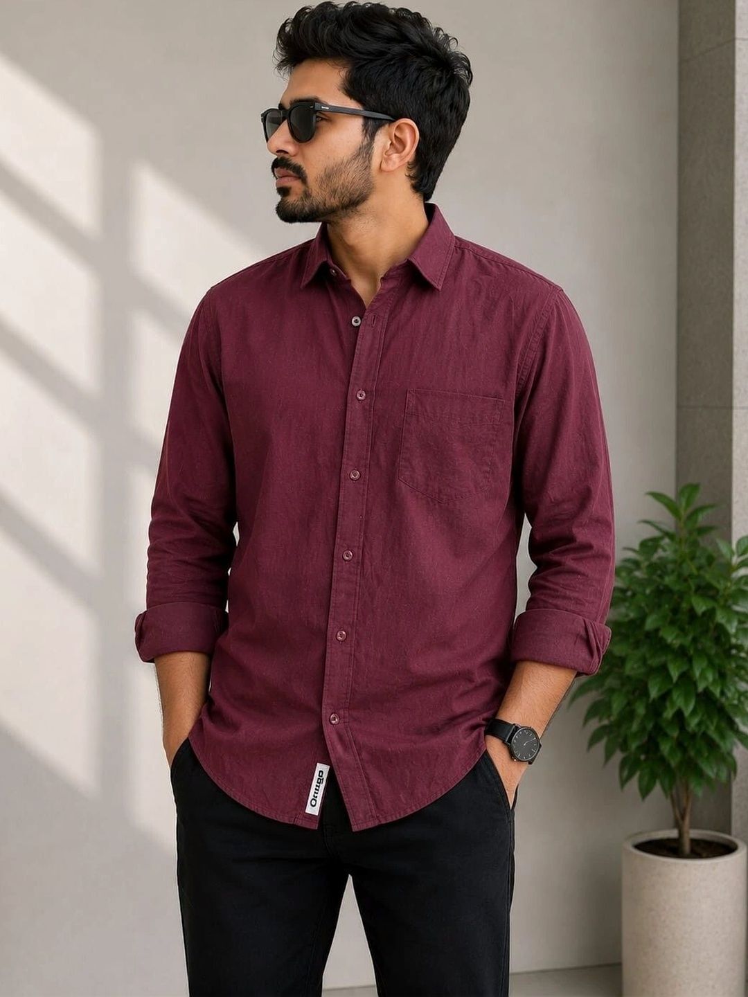 Shiv Clothing Men Comfort Casual Shirt