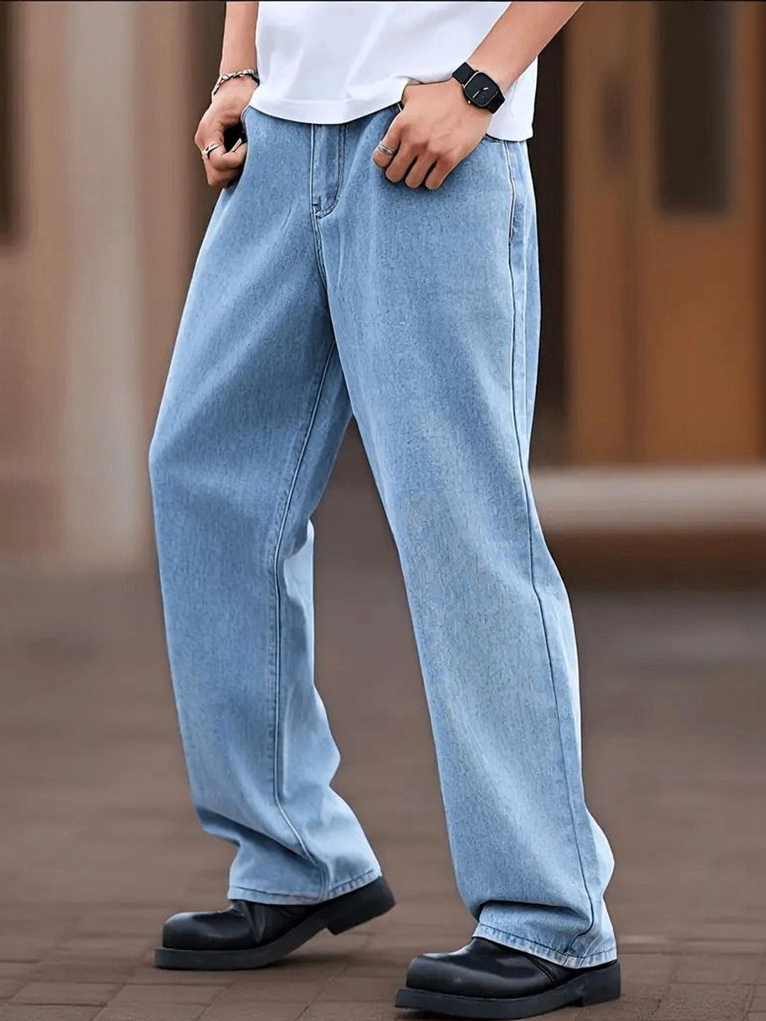 UNIFAV FASHION Men Mid-Rise Jeans