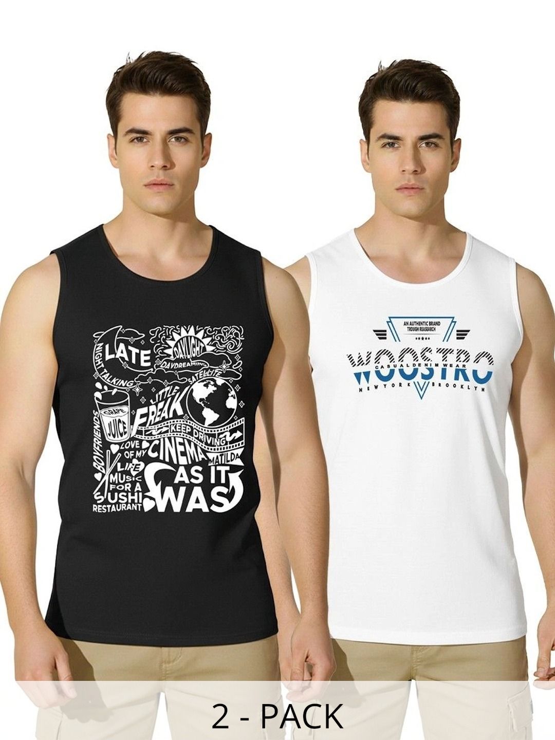 SKY HARBOAR Men Typography 2 Printed T-shirt