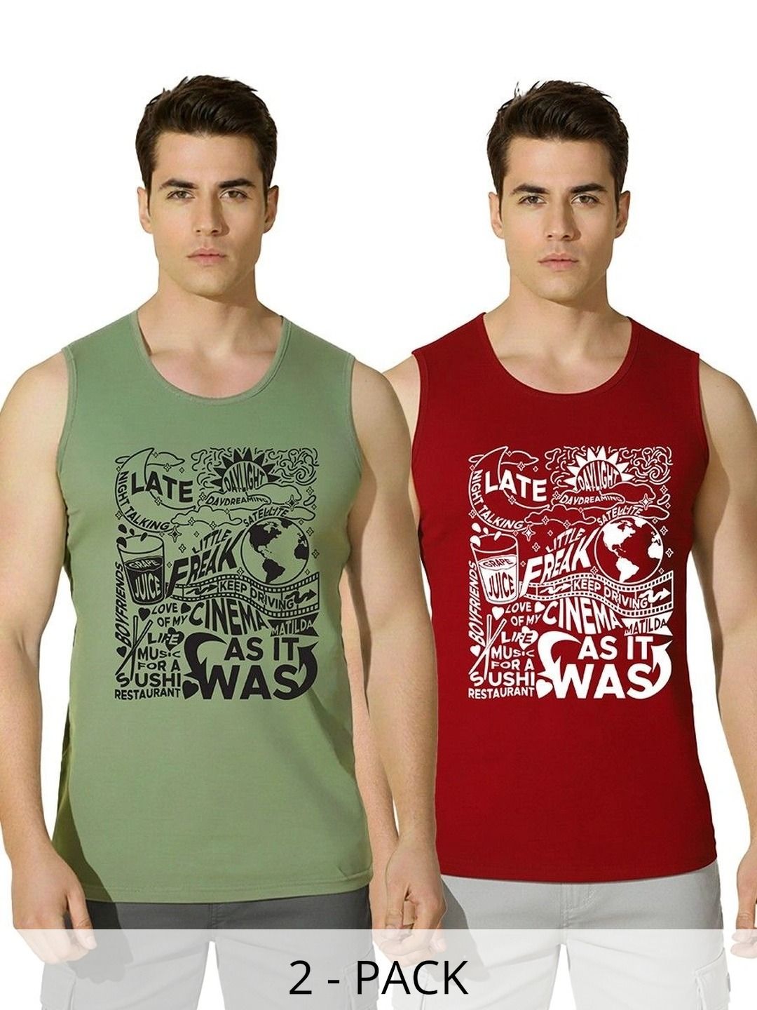 SKY HARBOAR Men Typography 2 Printed T-shirt