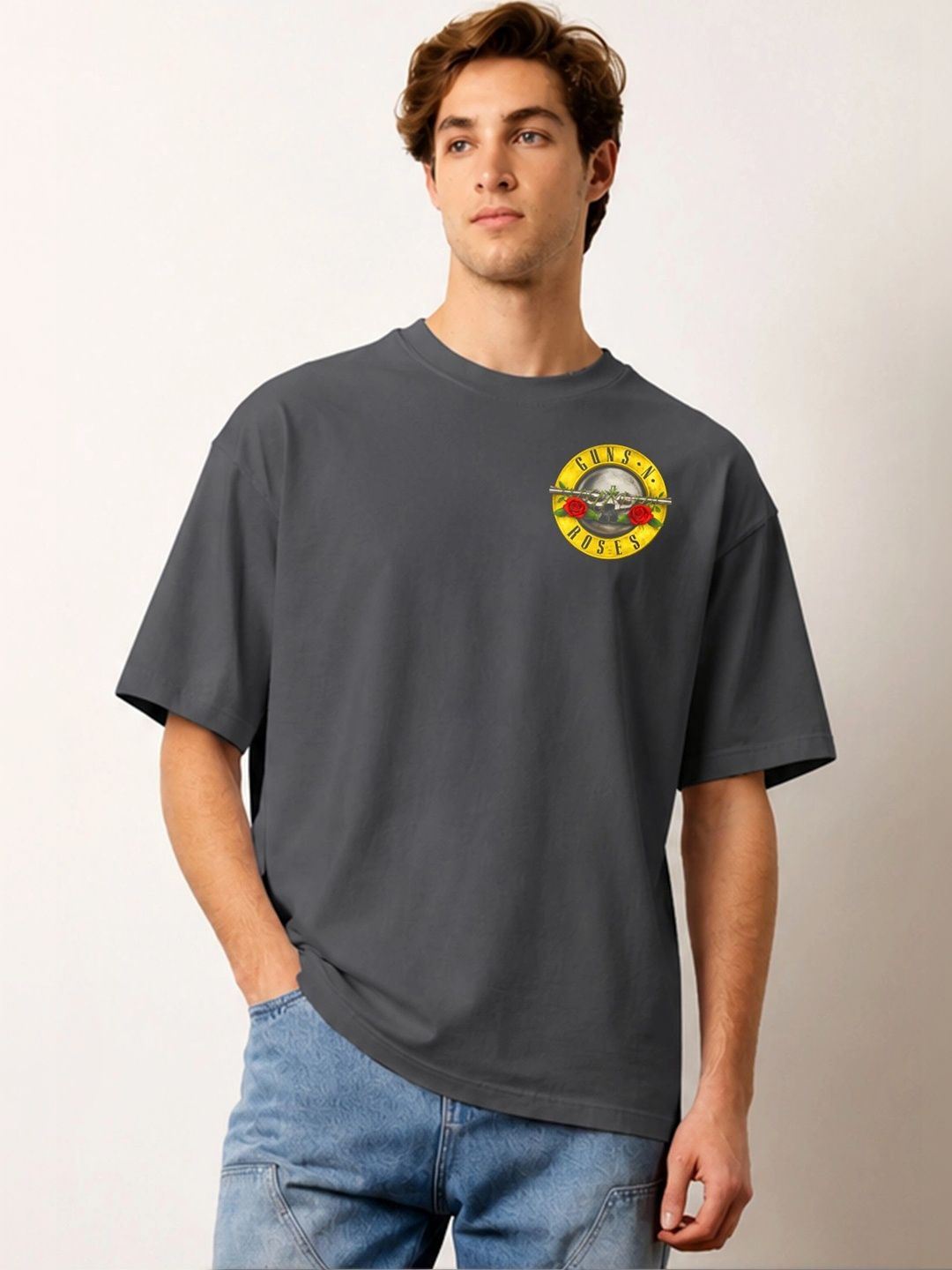 Moda rapido X TOGS & TERRE Men Printed Organic Cotton Blend T-shirt