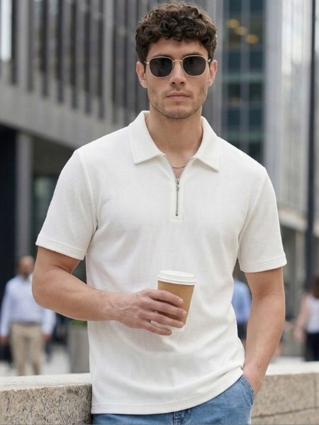 Kook N Keech Men Polo Collar T-shirt