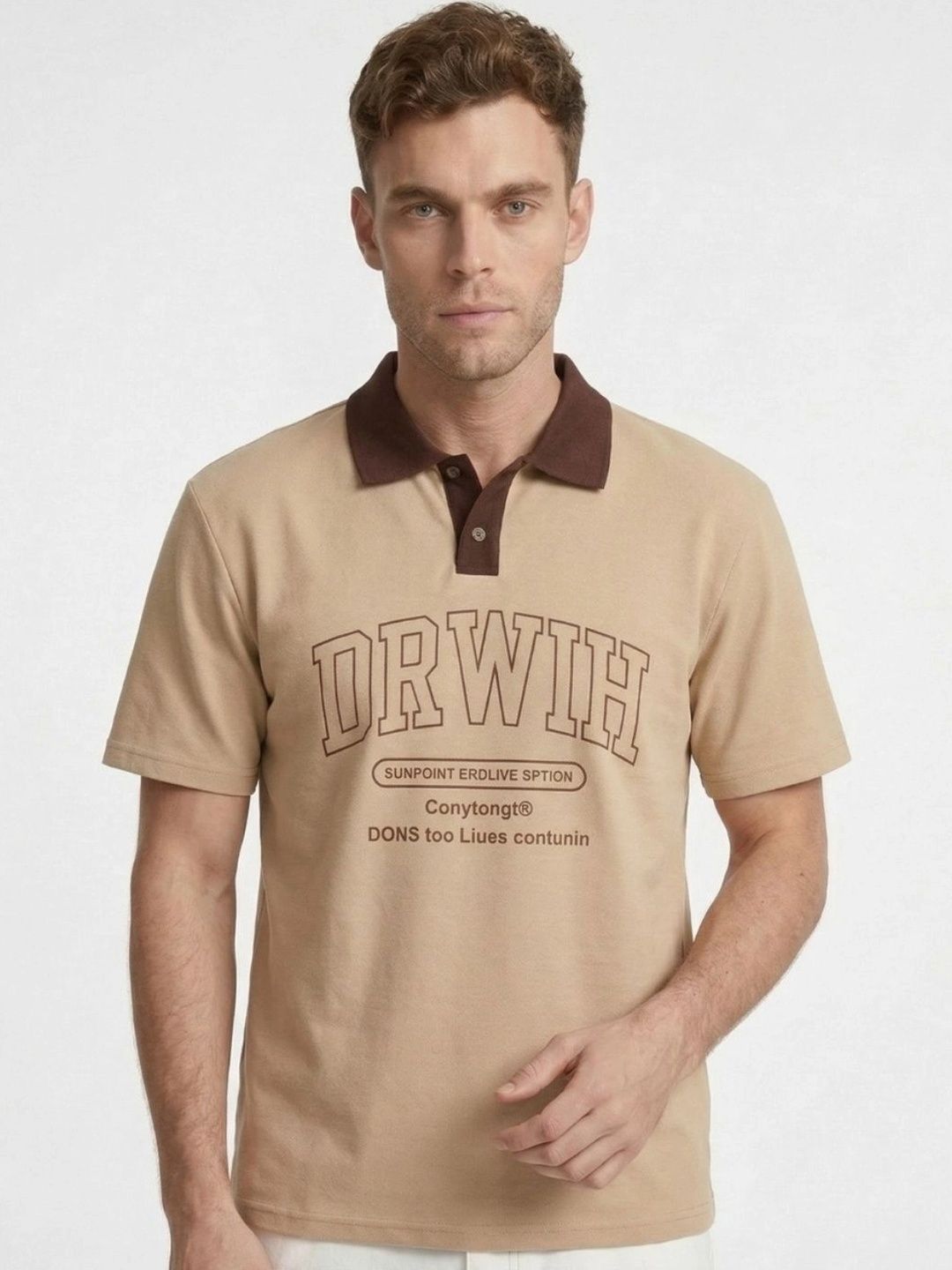 Kook N Keech Men Typography Printed Polo Collar T-shirt