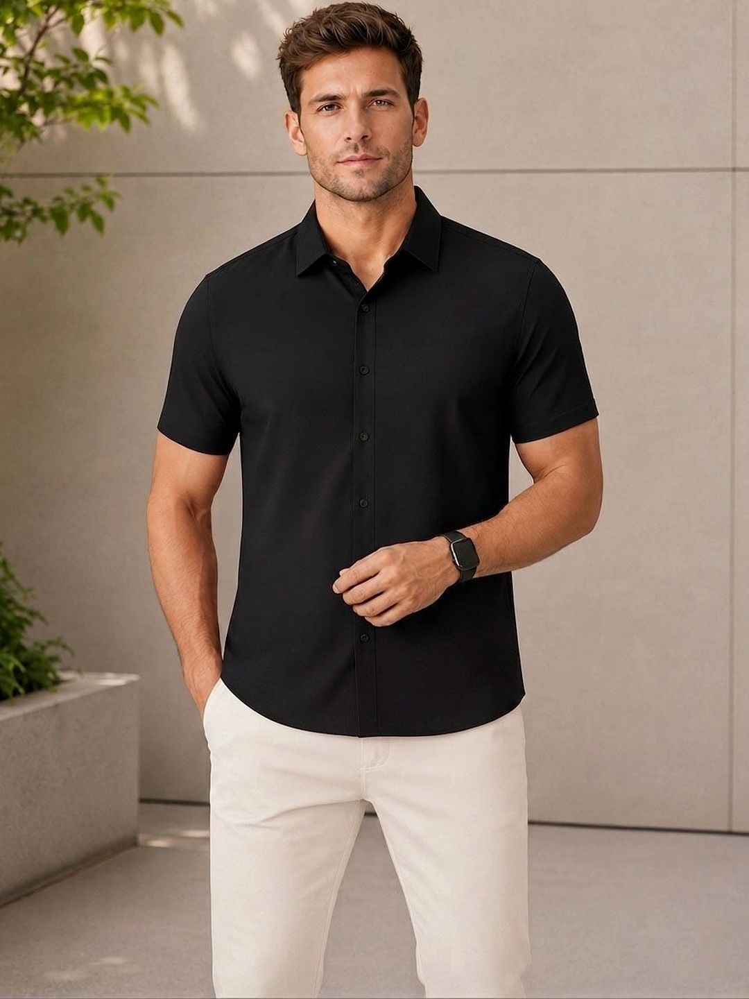 Oomph! Men Classic Casual Shirt