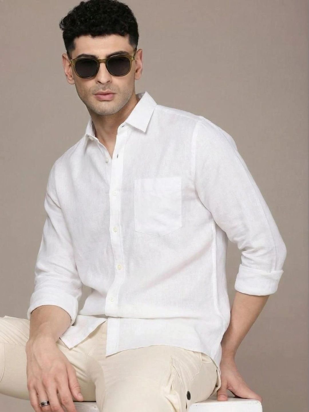NEW-18 Men Standard Casual Shirt