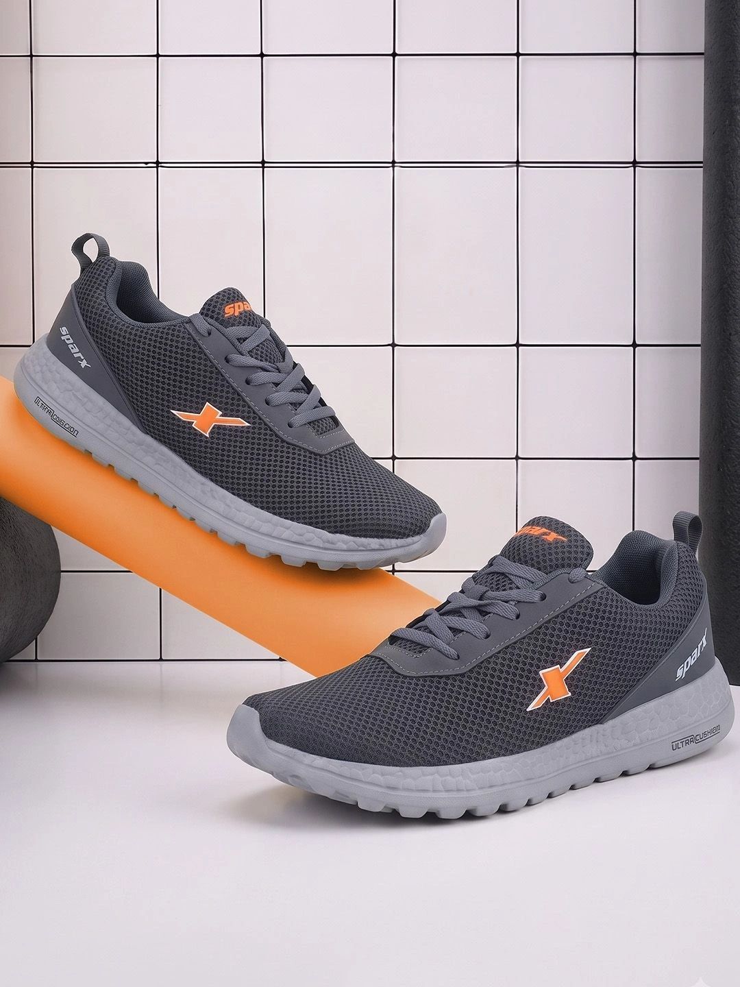 Sparx Men Mesh Sports Non-Marking Shoes