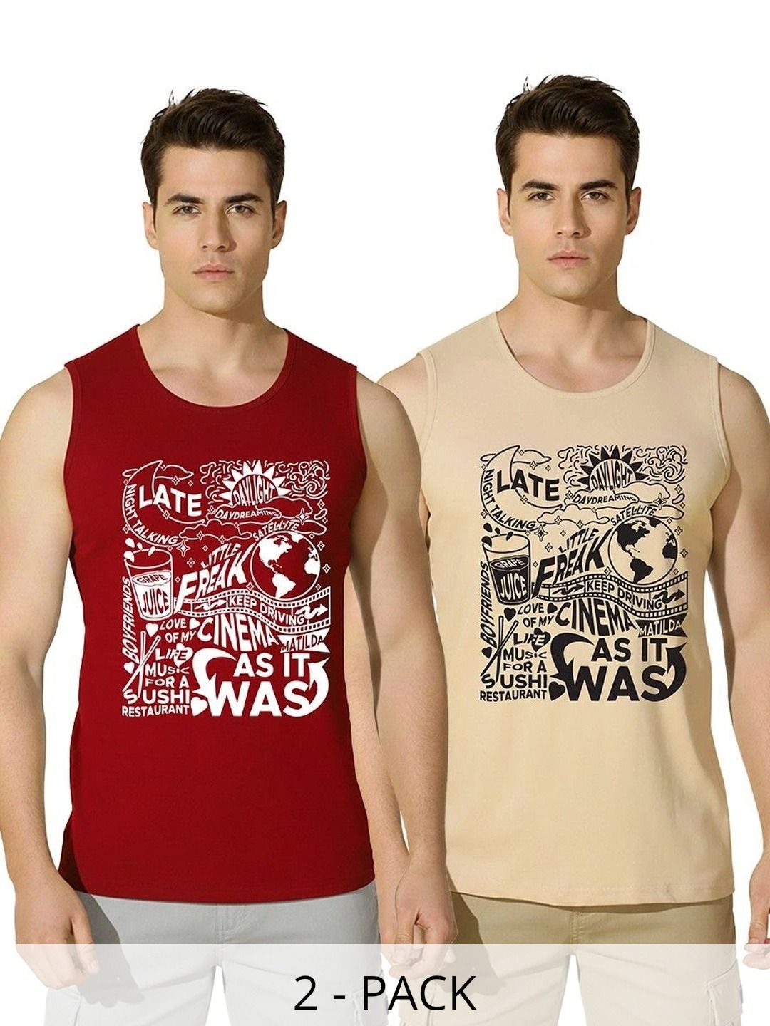 SKY HARBOAR Men Typography 2 Printed T-shirt
