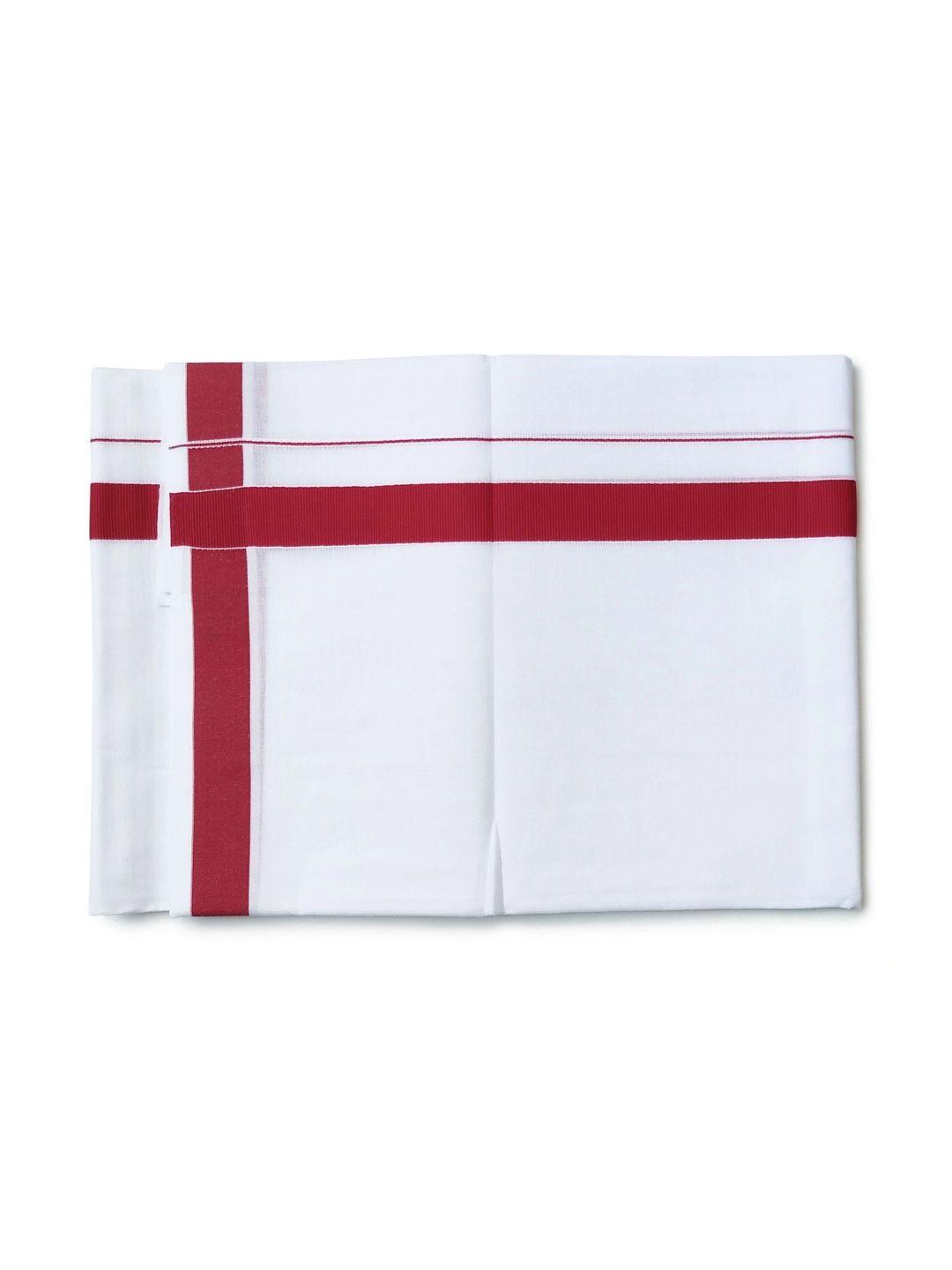 CHITHRA FABRICS Men Striped Cotton Dhoti Dhotis