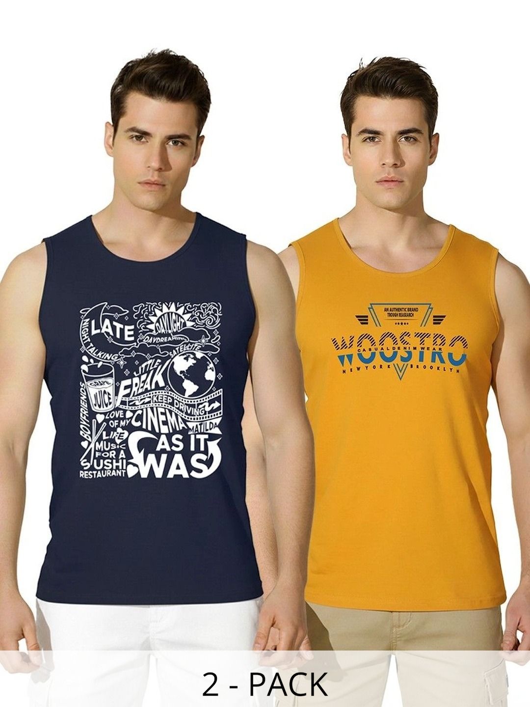 SKY HARBOAR Men Typography 2 Printed T-shirt