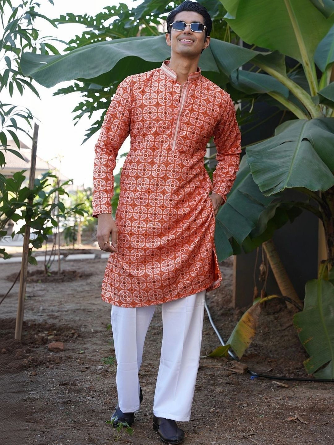 Anouk Men Ethnic Motifs Printed Kurta