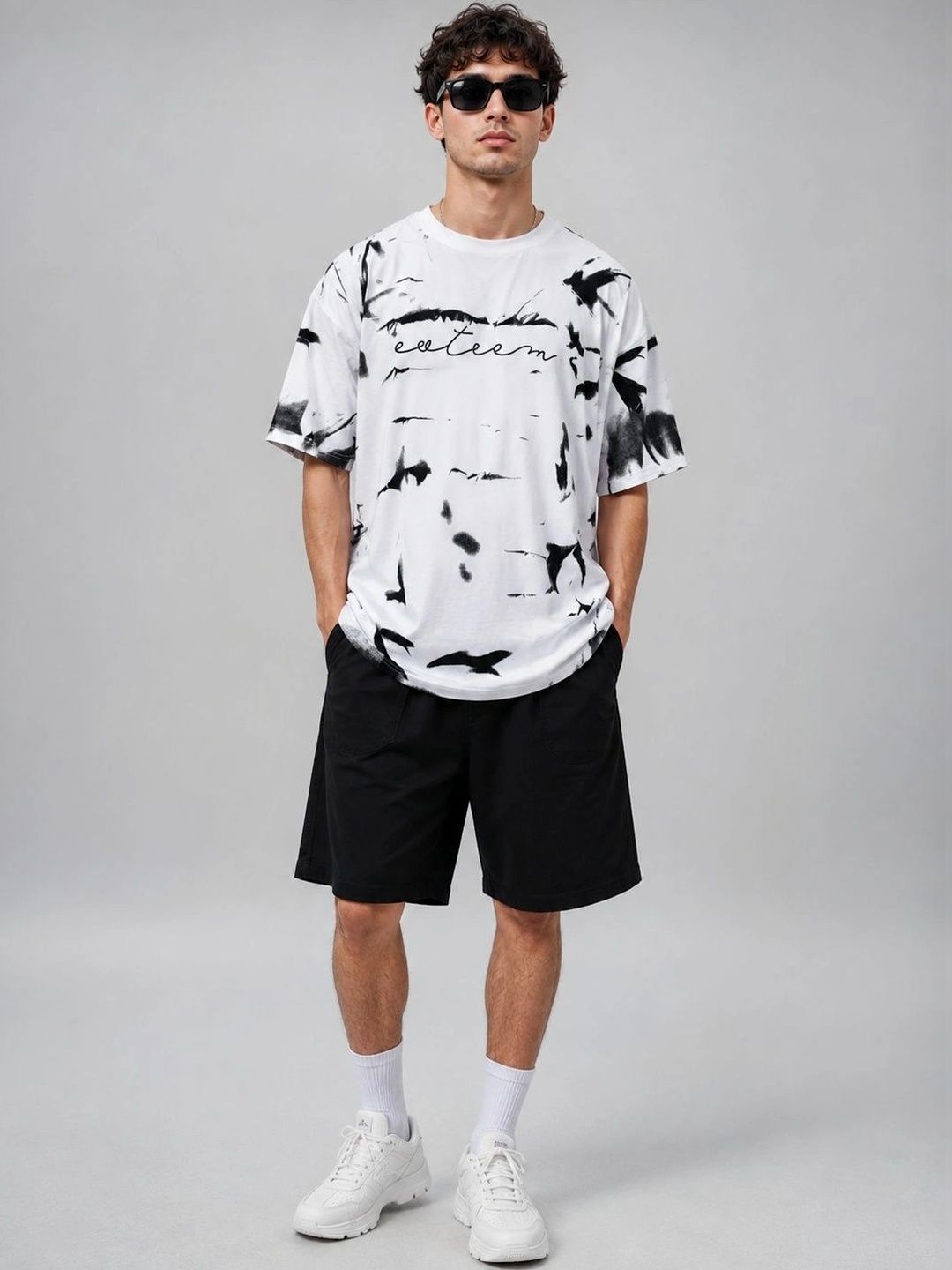 AEMA Men Printed T-shirt