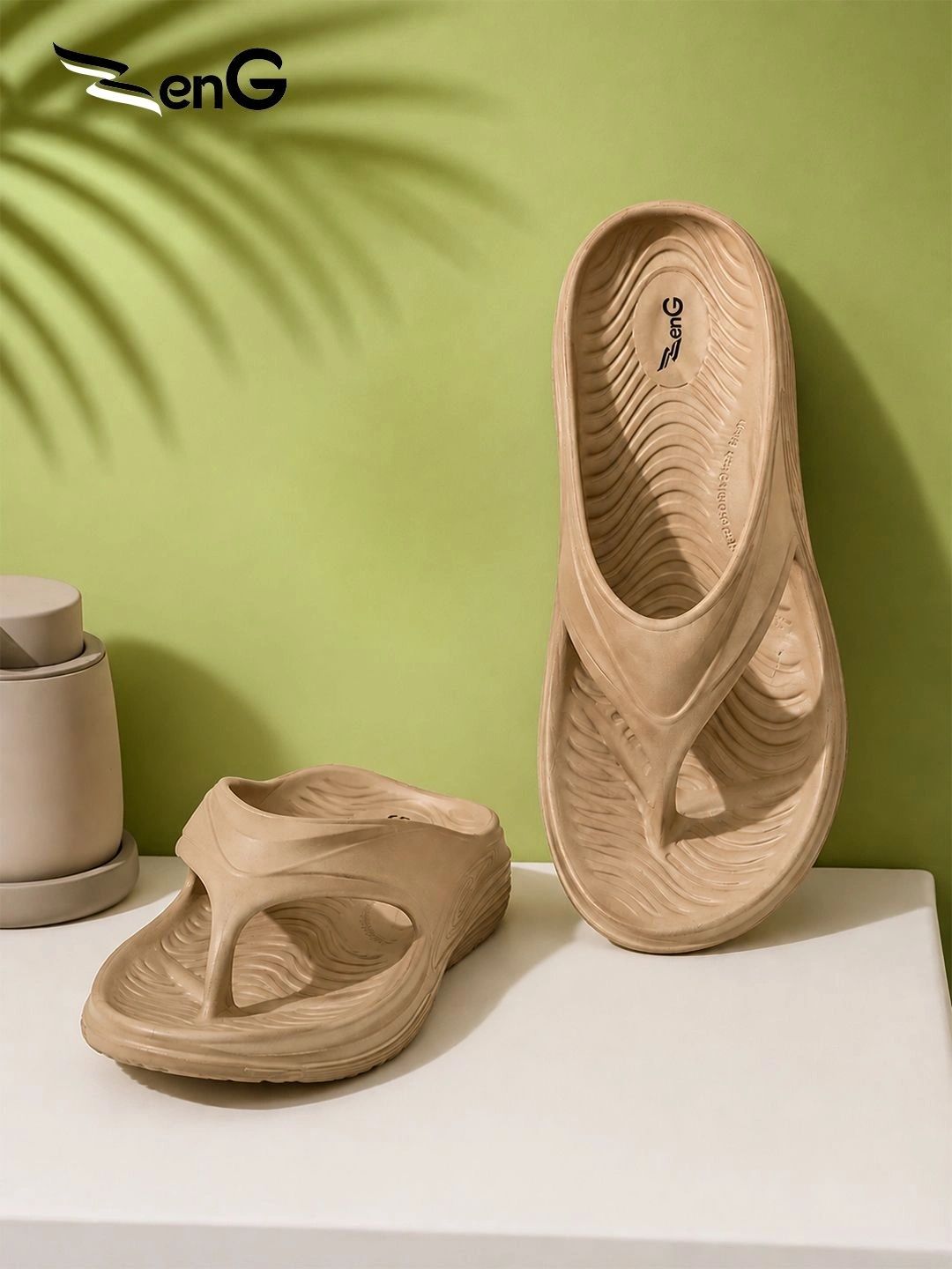 ZENG Men Thong Flip-Flops