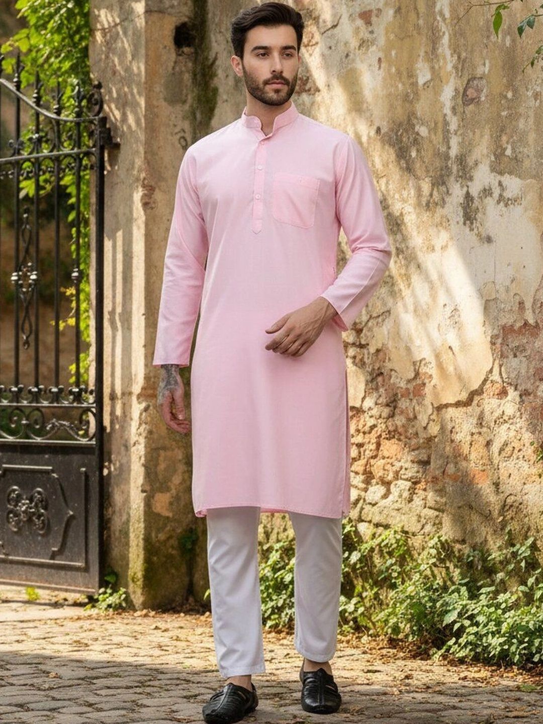 HUZUR Men Kurta