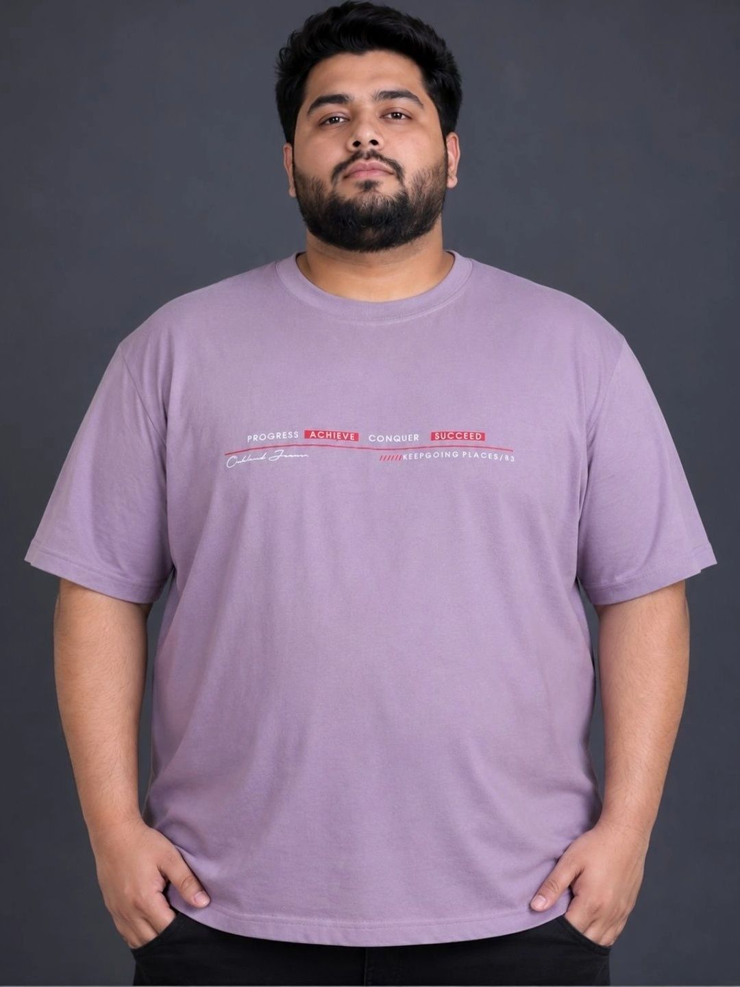 ZEFFIT Men Typography Printed T-shirt