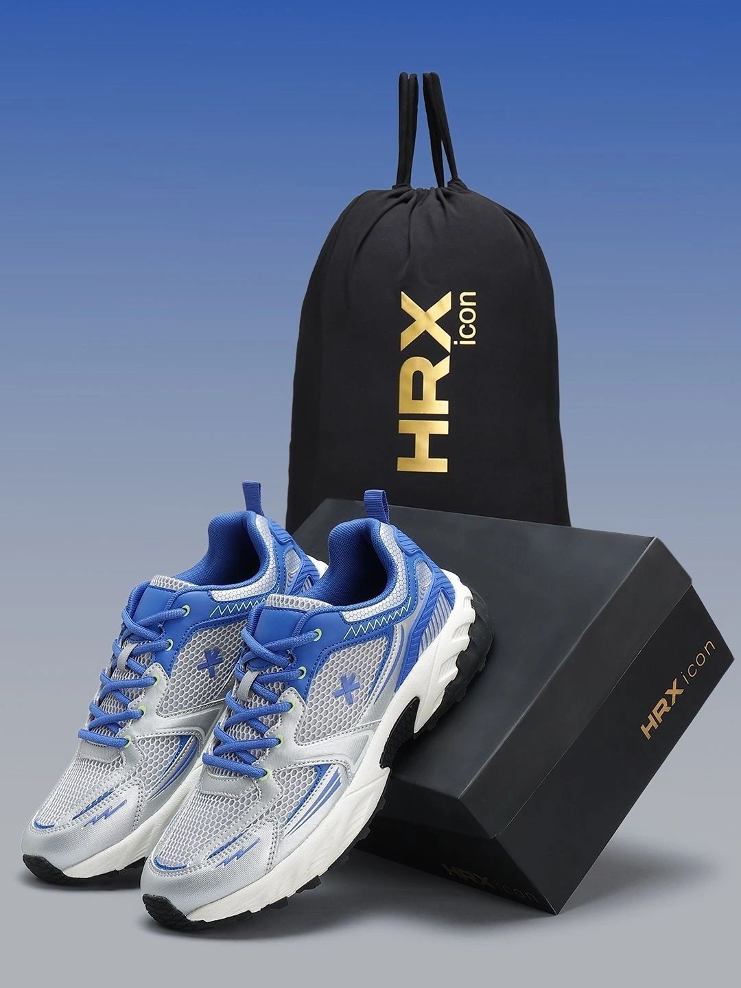 HRX by Hrithik Roshan Men Mesh Running Non-Marking Shoes