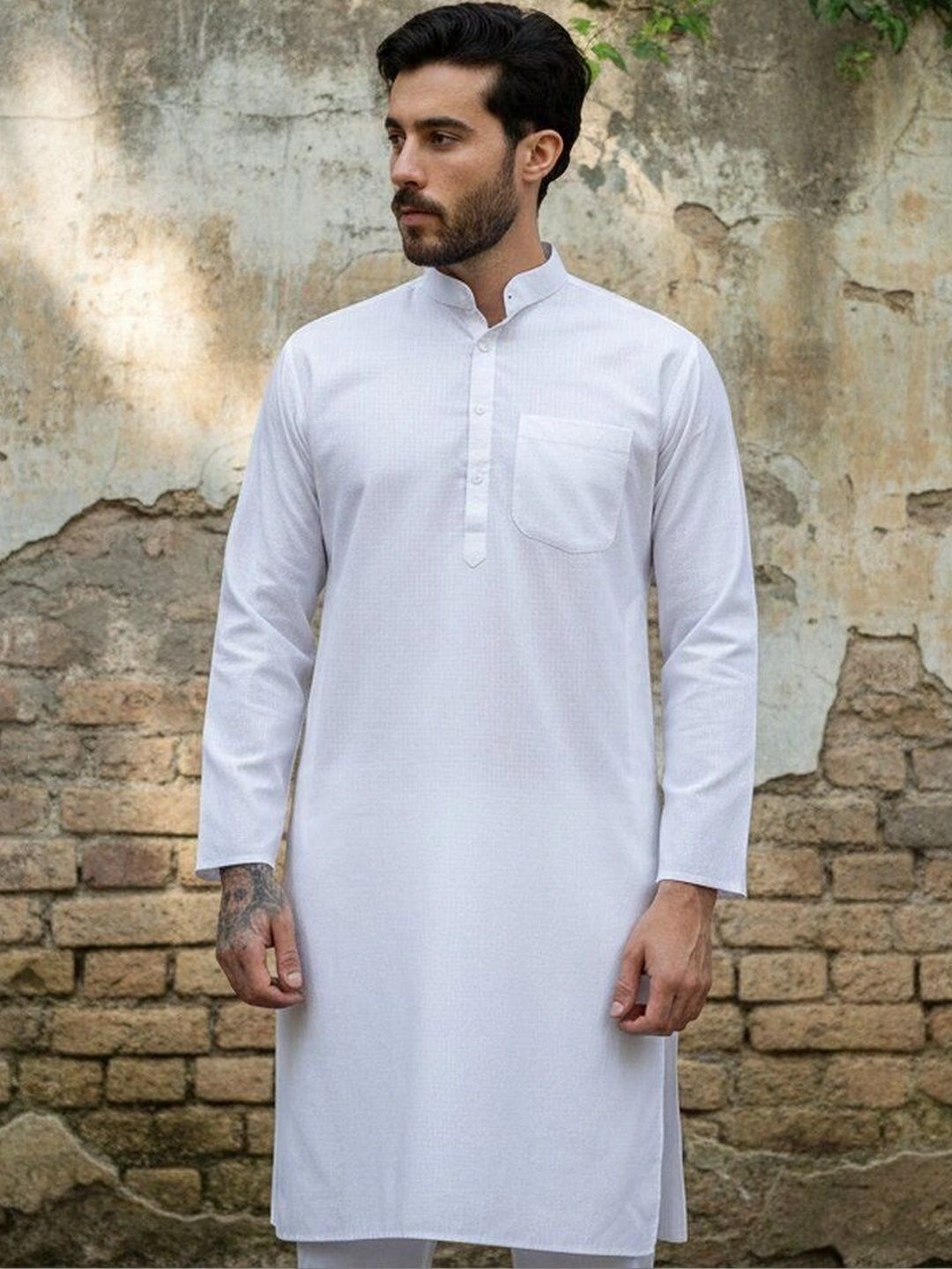 HUZUR Men Kurta