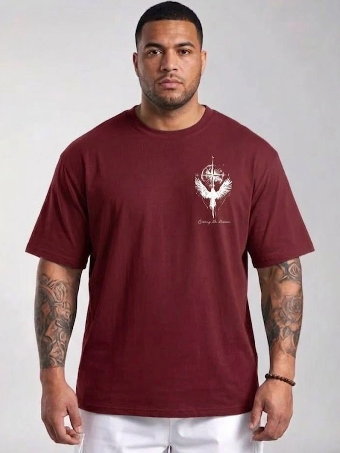 HUMMING TONE Men Printed T-shirt