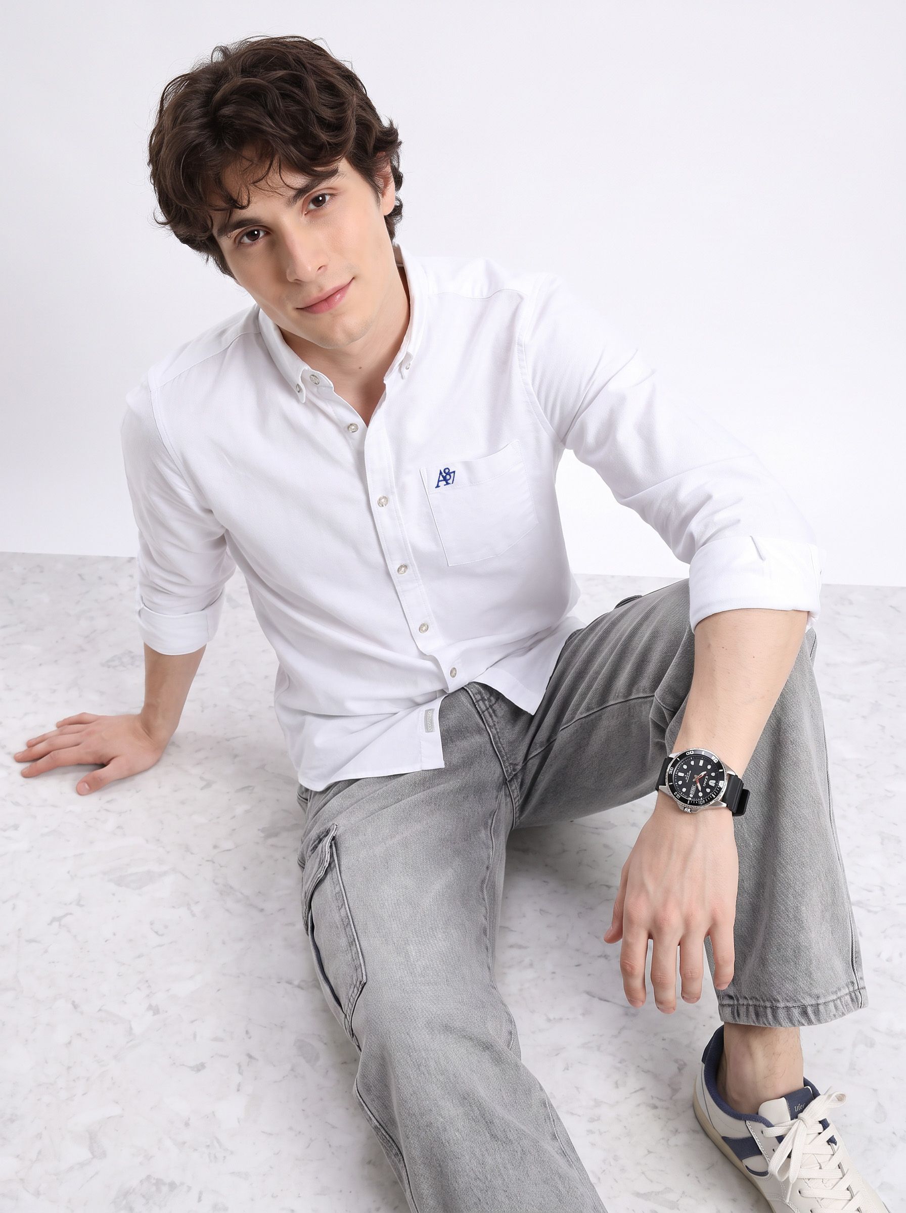 Aeropostale Button-Down Casual Shirt