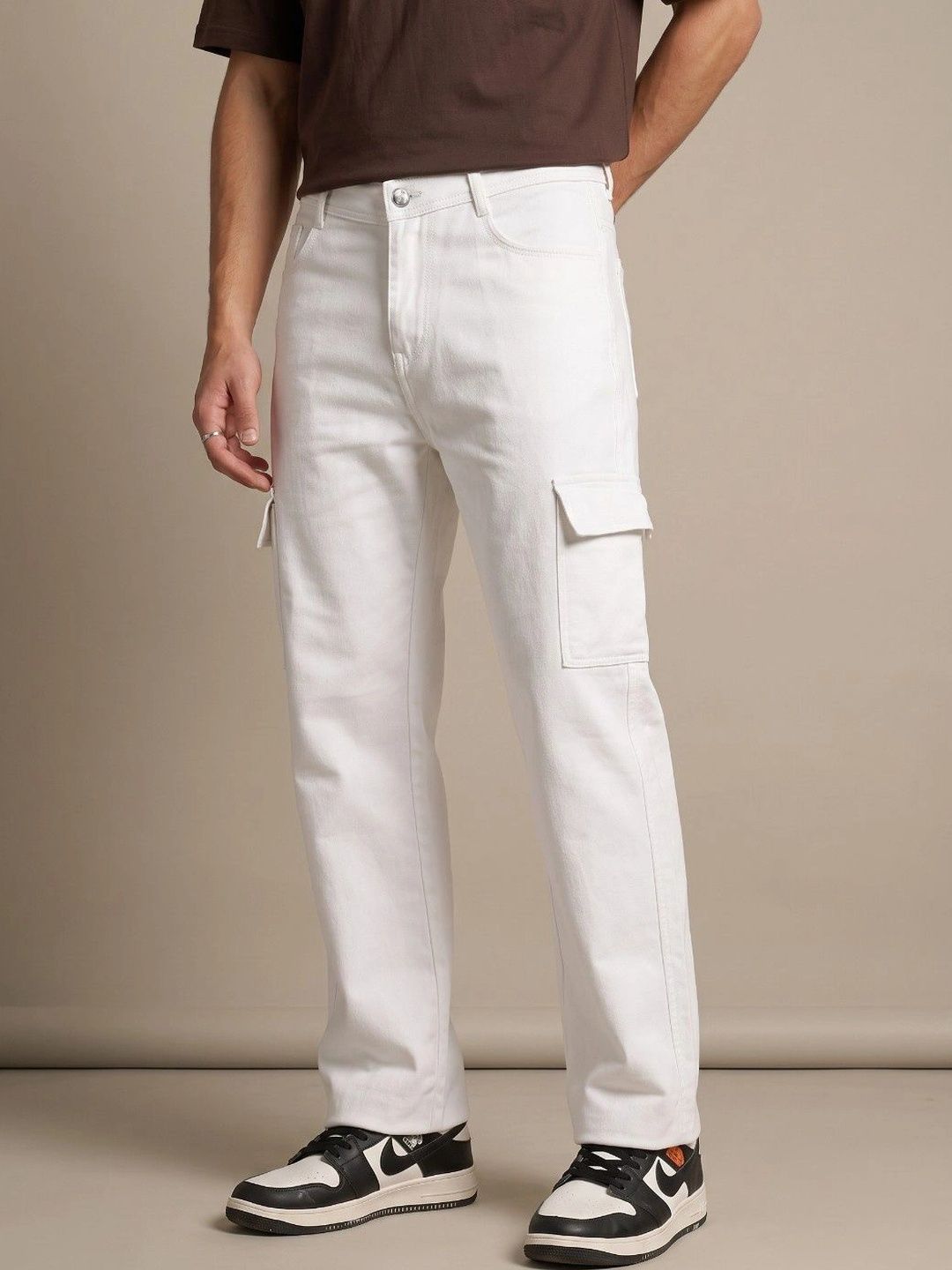 Kook N Keech Men Classic Regular Fit Mid-Rise Stretchable Jeans