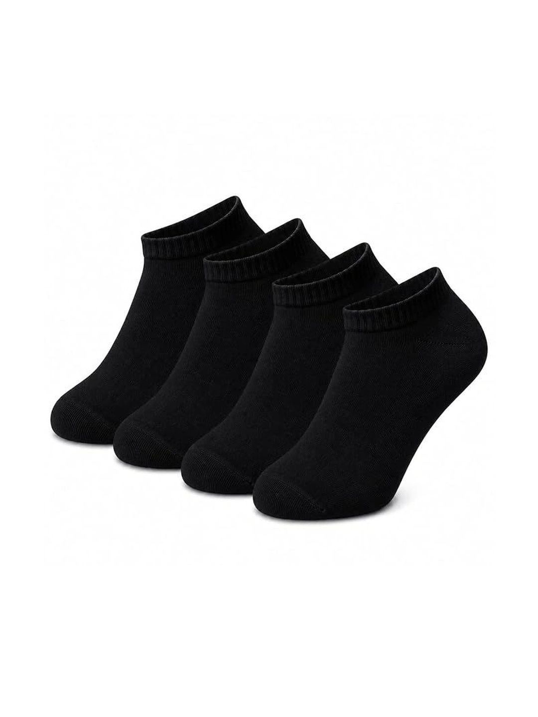SOSHRE Unisex Pack of 4 Cotton Ankle Length Socks