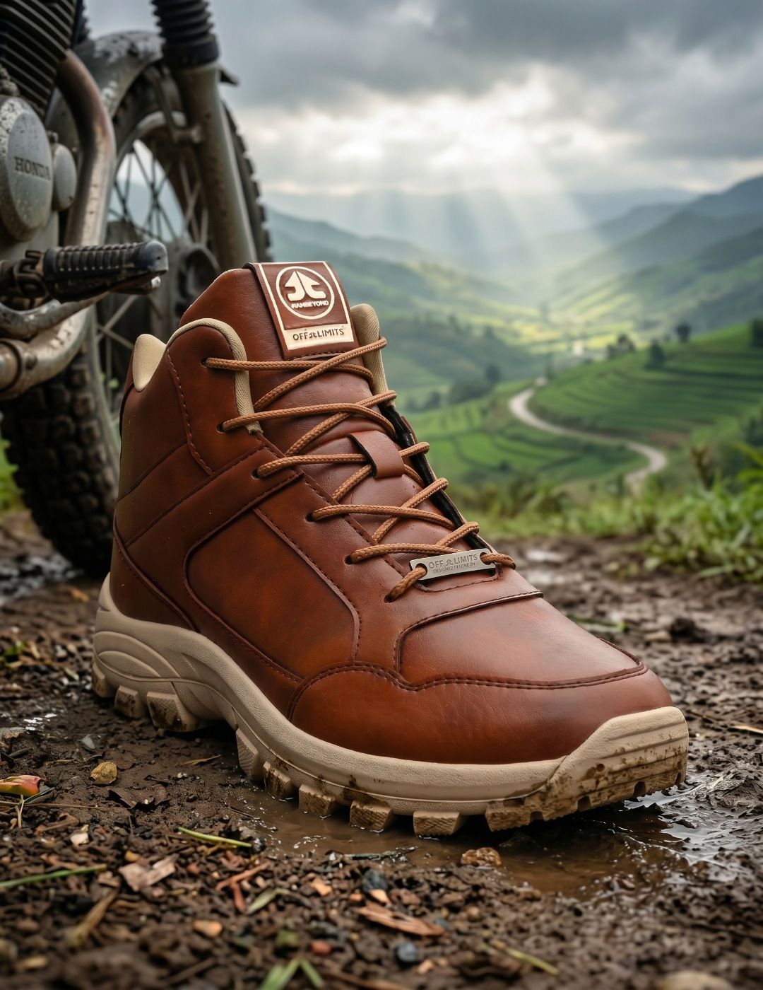OFF LIMITS Men High-Top Trekking Non-Marking Shoes