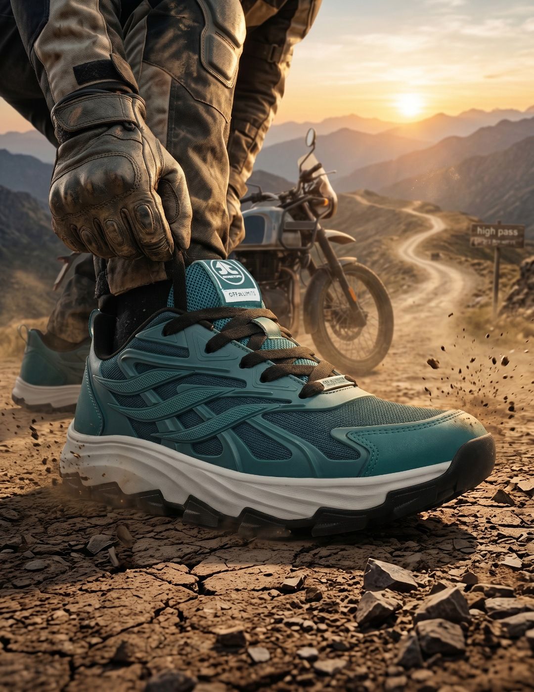 OFF LIMITS Men Mesh Trekking Shoes
