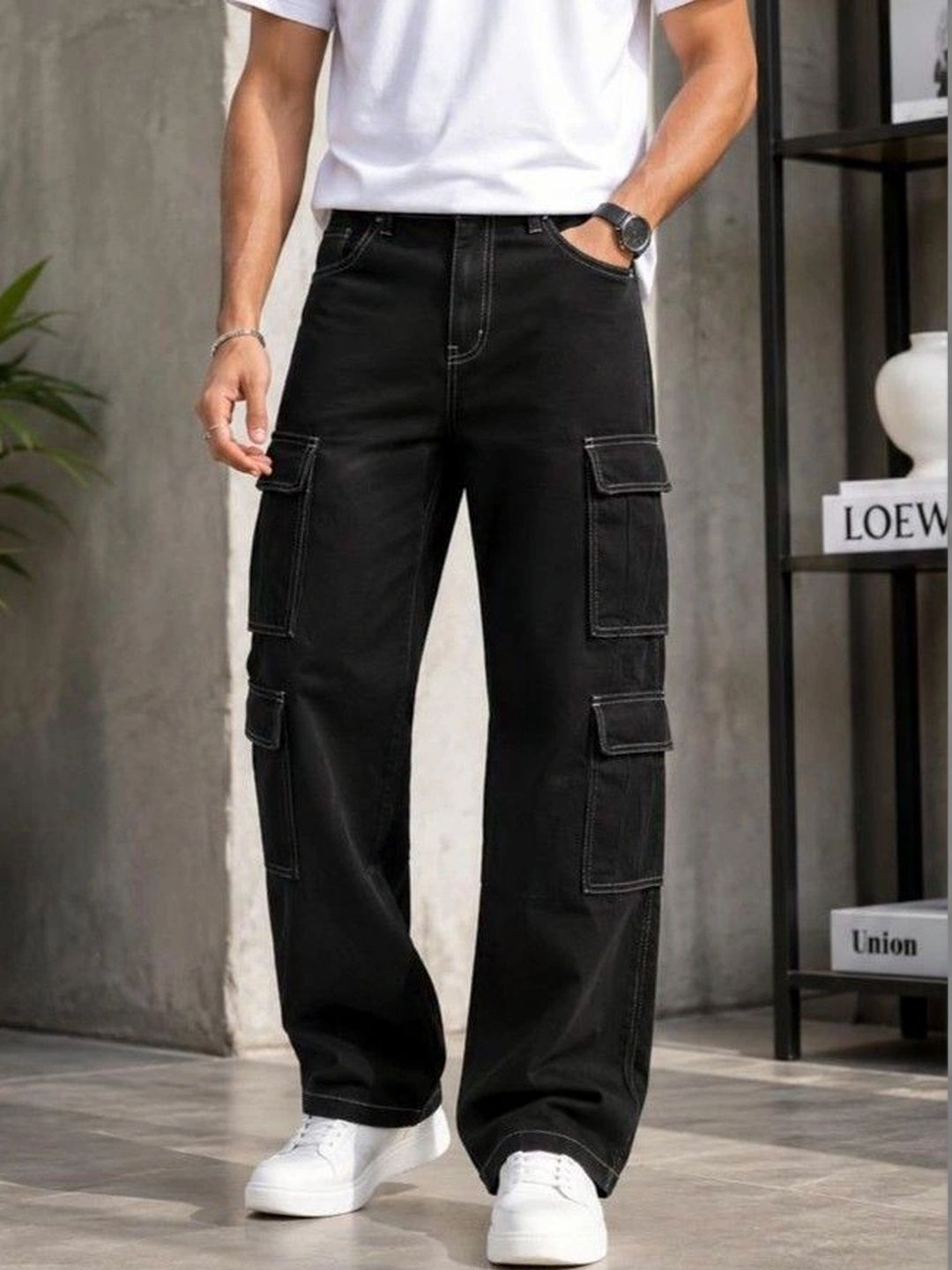 MAKPAK Men Jean Relaxed Fit Mid-Rise Jeans