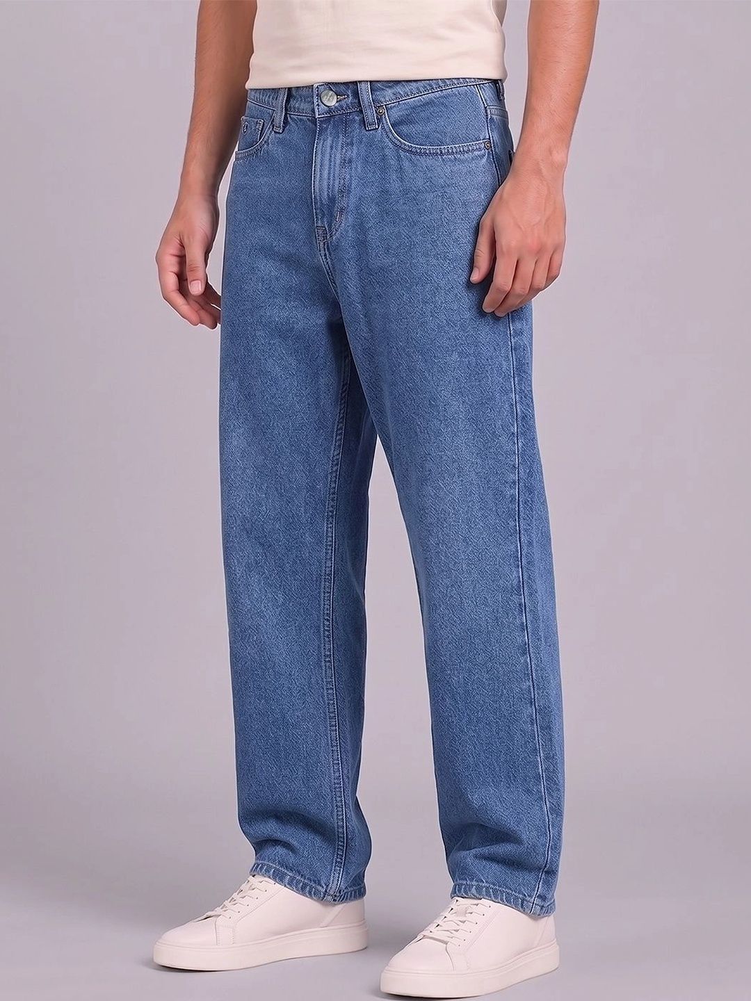 THUNDER JEANS Men Mid-Rise Jeans