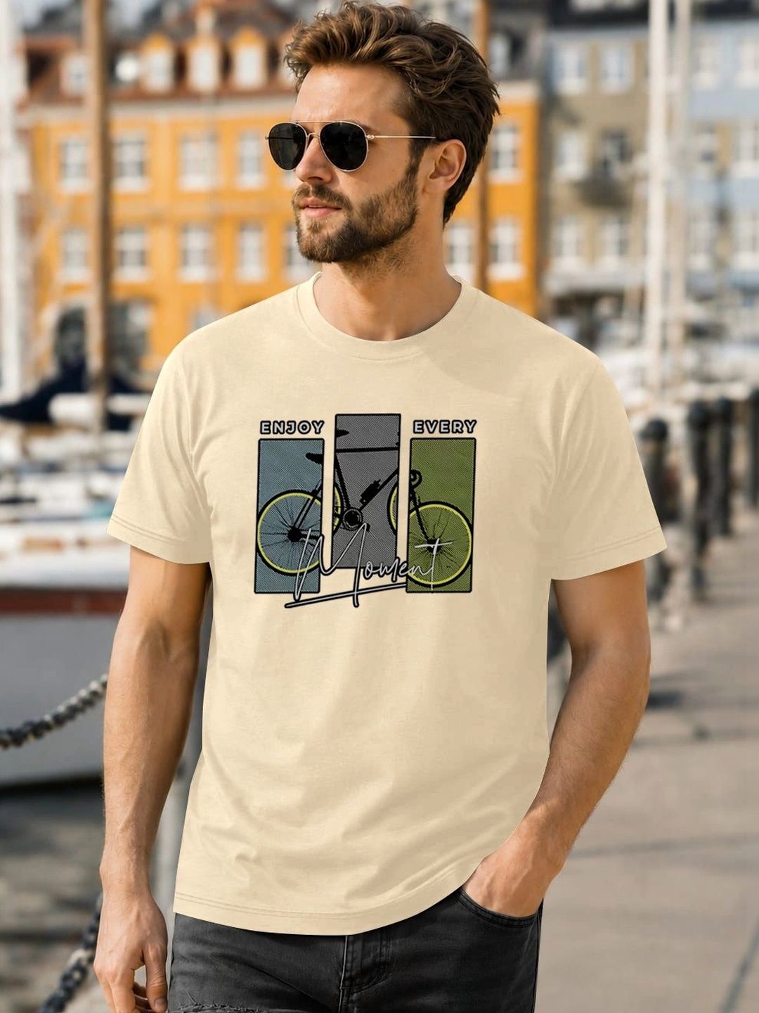 MODALEN Men Printed T-shirt