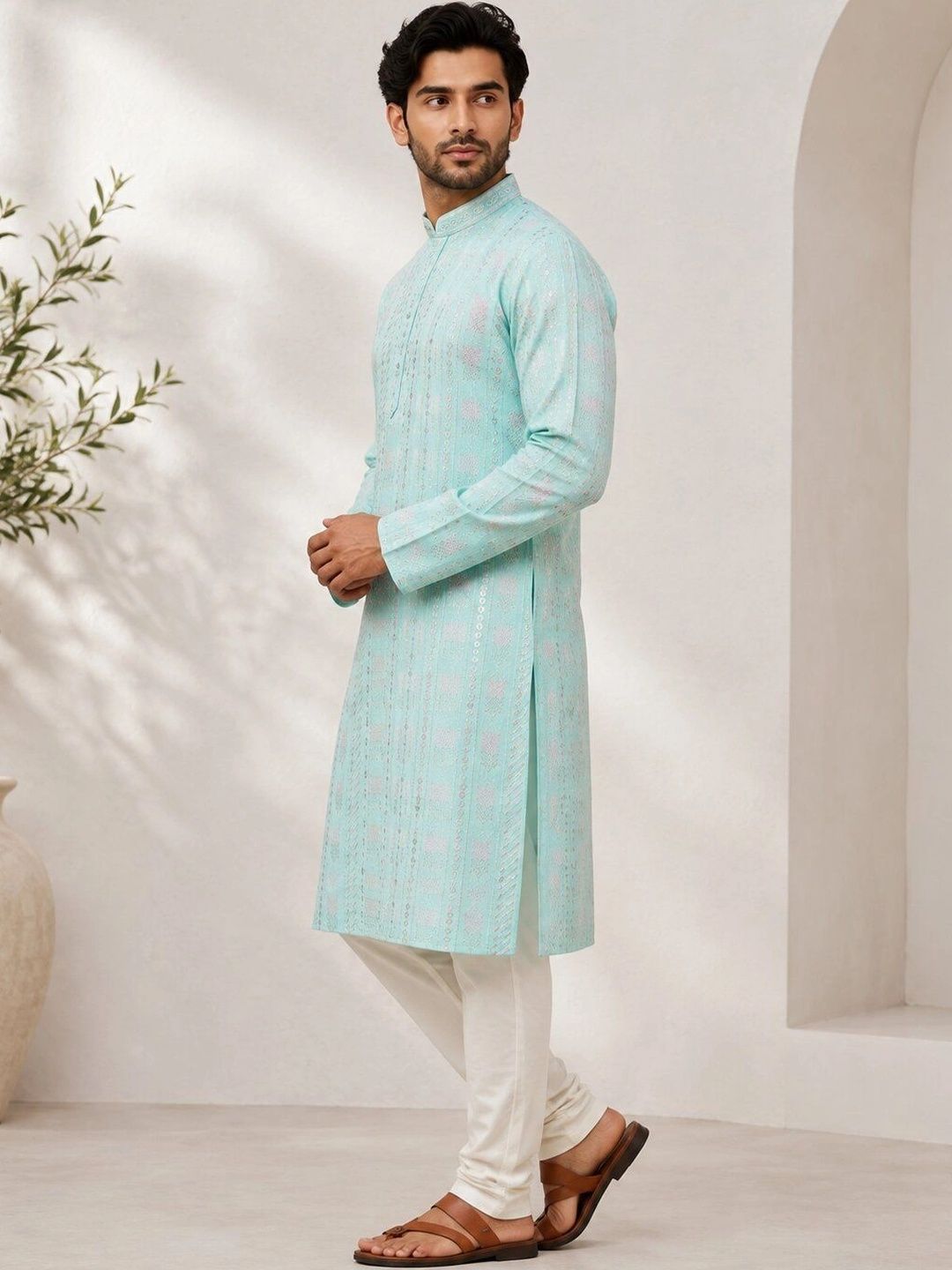 The Dapperman Men Kurta