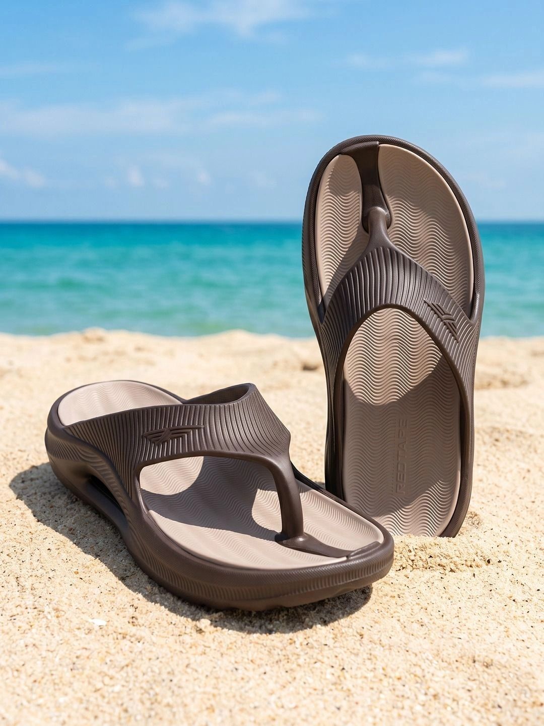 Red Tape Men Thong Flip-Flops
