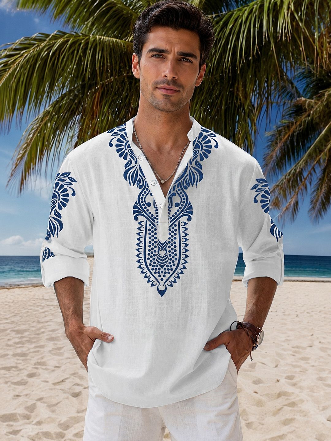 Anouk Men Ethnic Motifs Printed Kurta