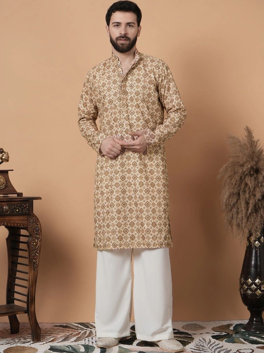SHROBH Men Kurta