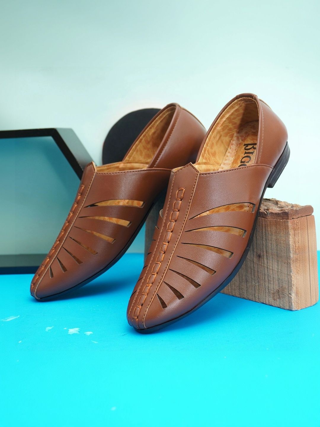 BIGGIE Men Shoe-Style Sandals